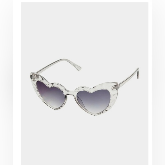 Clear Betsey Johnson Sunglasses main image 4